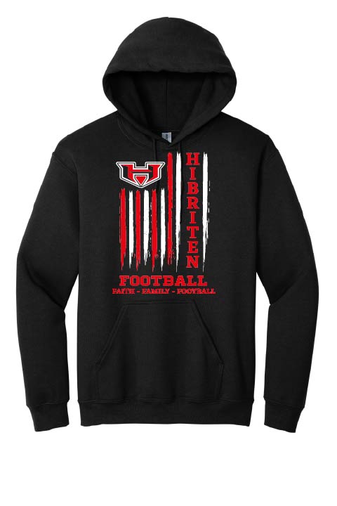Hooded Sweatshirt Flag