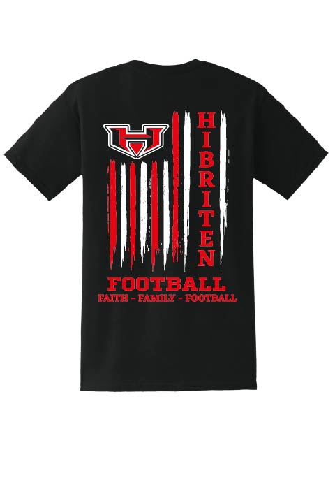 Short Sleeve T-Shirt W Pocket Flag