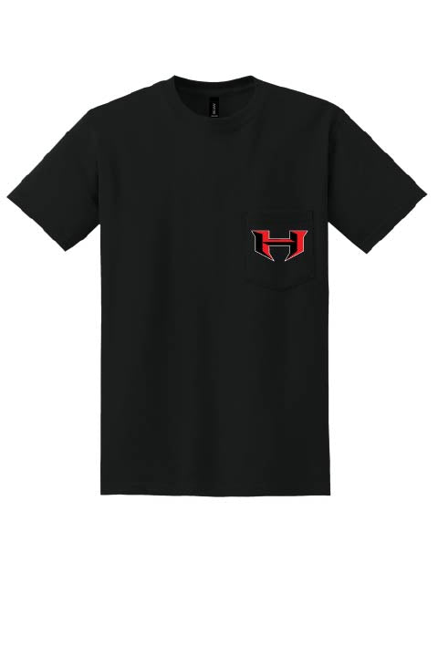 Short Sleeve T-Shirt W Pocket Flag